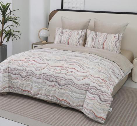 Постельное белье с одеялом "Sofi de Marko" Роберто №9 Велюр/Сатин, 1,5 спальный