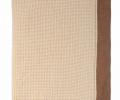Плед с кантом Luxberry "LOUNGE" Хлопок 150х200, льняной/мусс мокко