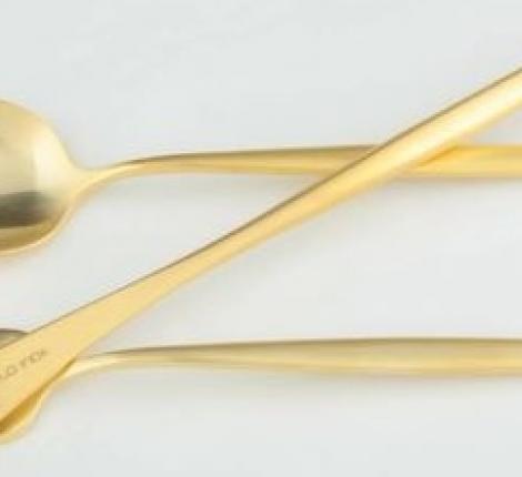Набор столовых приборов "SPIRIT" MATT GOLD 19-22 на 6 персон, 24 предмета