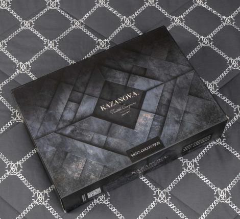 Постельное бельё с одеялом "Kazanov.A." Арни (брауни трюфель) Велюр/Egypt Cotton, 1,5 спальный