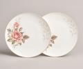 Набор закусочных тарелок 2 шт. "КОРЕЙСКАЯ РОЗА", диаметр 20,5 см