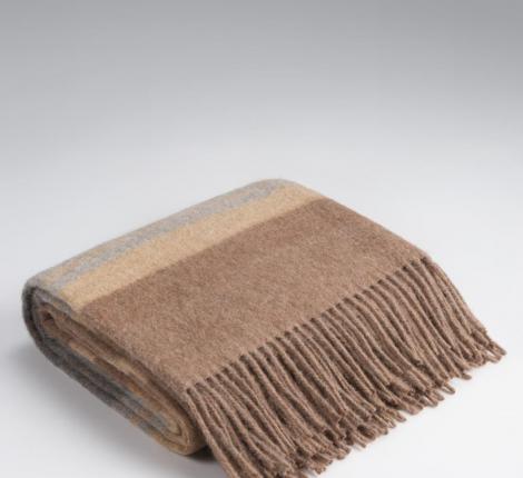 Плед INCALPACA (55% шерсть альпака, 45% шерсть мериноса) PP-55, 170x210