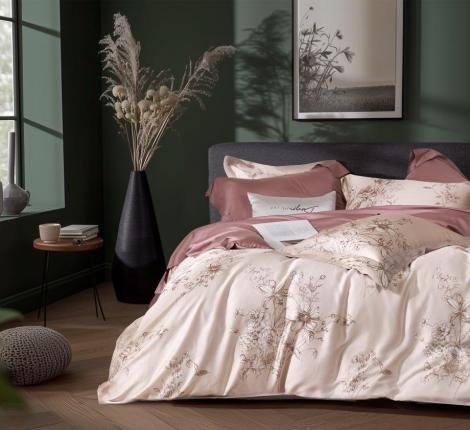 Постельное бельё "Primavelle" Alfia Тенсел, Евро простыня на резинке