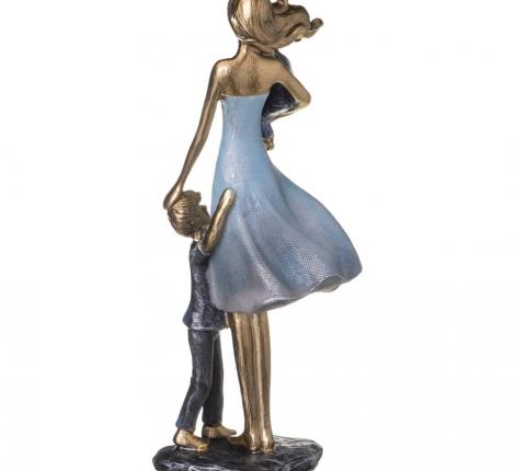 Статуэтка "МАМА С СЫНОВЬЯМИ", 10*6,5*23 см