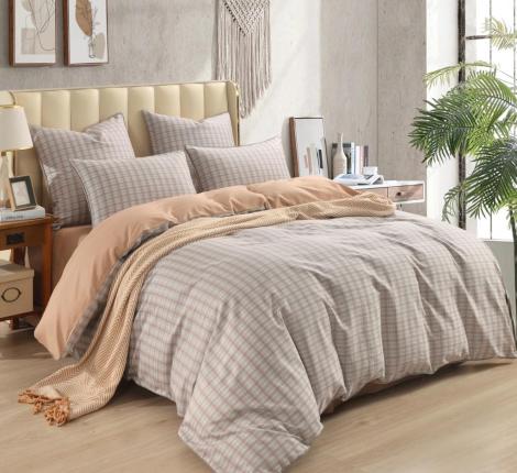 Постельное белье "Sofi de Marko" Джагер (серый) Сатин, Евро