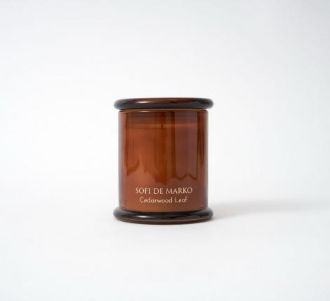 Ароматическая свеча "Sofi de Marko" Cedarwood Leaf, 250 грамм