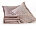 Постельное белье с одеялом "Sofi de Marko" Ренато №36 Велюр/Сатин, Евро