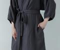 Халат Luxberry "Муслин и комфорт" графитовый, L