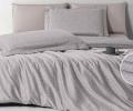 Постельное бельё EFOR SATEN AJ-02 (серый), Евро
