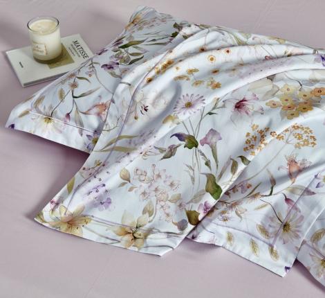 Постельное белье "Asabella" 2198-6 Мако-Сатин, Евро
