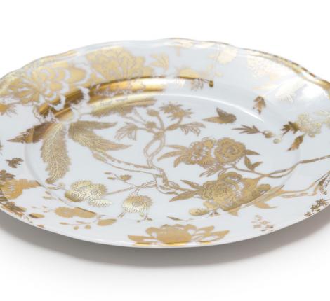 Тарелка десертная "JARDIN SECRET" GOLD, диаметр 22 см
