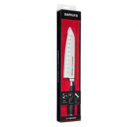 Нож кухонный &quot;Samura Mo-V&quot; Сантоку 180 мм, G-10 (с тату)