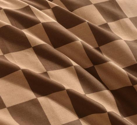 Постельное белье "Sofi de Marko" Кимберли (кофе) Сатин, Евро