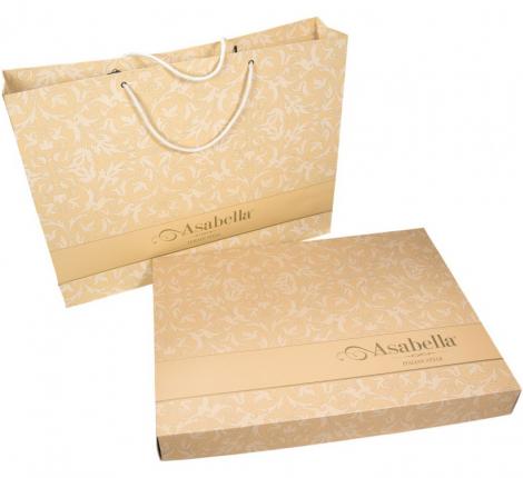 Постельное белье "Asabella" 623-4S Жаккард, 1,5 спальный