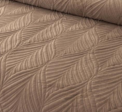 Покрывало "Sofi de Marko" Таира (бежевый) Велюр, 240х260