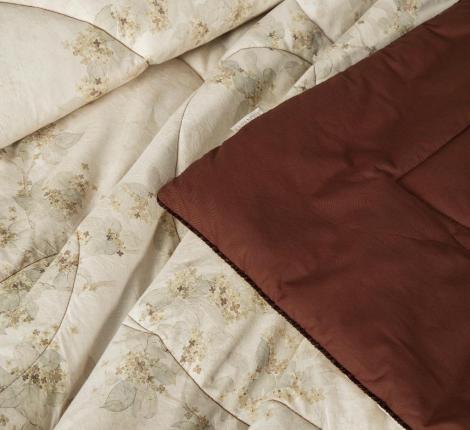 Постельное бельё с одеялом "Kazanov.A." Linen Batik (корица лен) Сатин, Евро