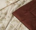 Постельное бельё с одеялом "Kazanov.A." Linen Batik (корица лен) Сатин, Евро