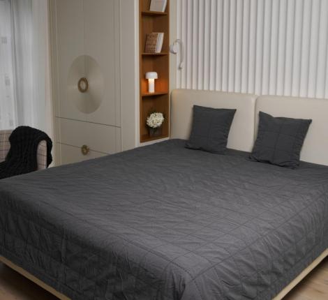 Покрывало Luxberry "KUBU" 200x220, серый