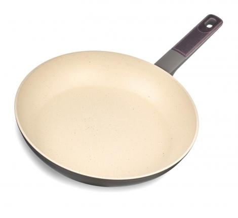 Сковорода "AGNESS" 902-103 с антипригарным покрытием PFLUON MARBLE, диаметр 28 см