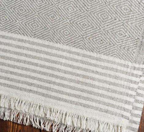 Плед "OLIVIA" светло-серый, 170Х210