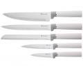 Набор кухонных ножей (5 шт.) и приборов "AGNESS" 671-213, 12 предметов