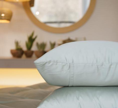 Наволочки "OLIVE BRILLIANT GRASS" Тенсел, 50х70 (2шт)