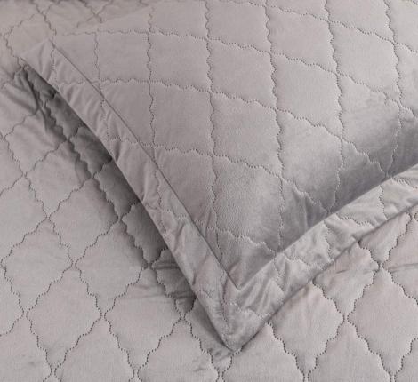 Покрывало "Sofi de Marko" Деметра (стоун) Велюр, 240х280