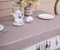 Скатерть с пропиткой "FAMILY FARM" 160х220 см, капучино