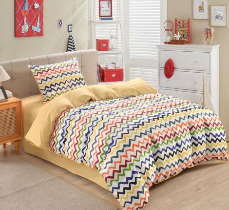 Постельное белье детское "Sofi de Marko" Зигзаги Сатин, 1,5 спальный