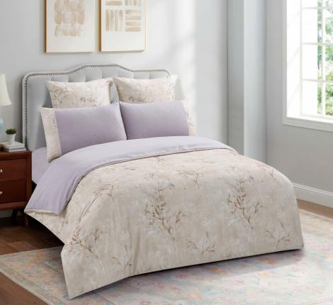 Постельное бельё "KARTEKS" жаккардовый сатин АКВАРЕЛЬ CVP 04, 2 спальный