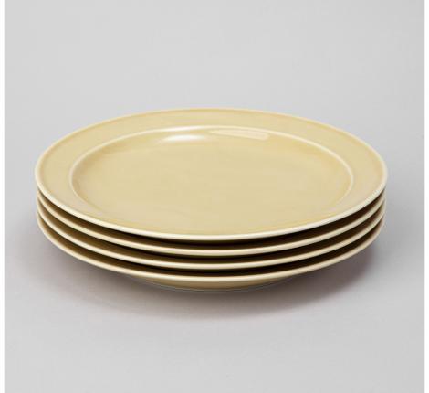 Набор обеденных тарелок 4 шт. "TINT", диаметр 24 см