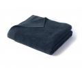 Полотенце махровое "Blanc des Vosges" UNI BLEU CORINTHE (темно-синий), 55х110