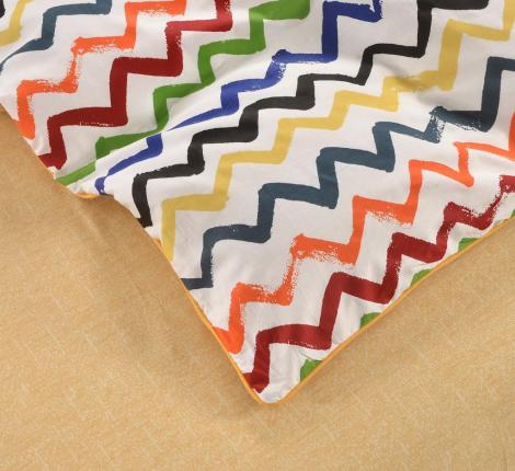 Постельное белье детское "Sofi de Marko" Зигзаги Сатин, 1,5 спальный