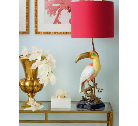 Ваза "G&C" (цвет золото) металл, высота 38 см