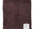 Полотенце махровое "Blanc des Vosges" UNI EBENE (темно-коричневый), 40х60