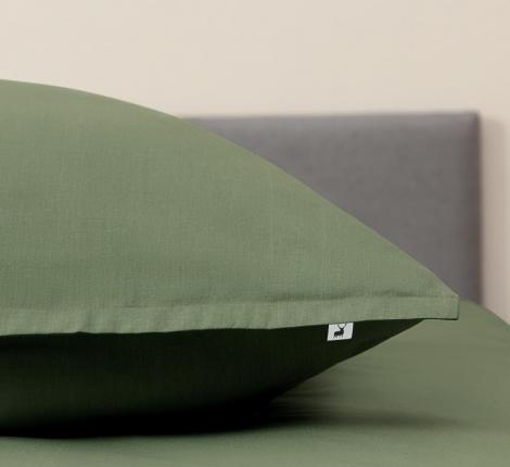 Постельное белье "Siberia" Сэнди (малахит) Ранфорс, Евро (70х70)