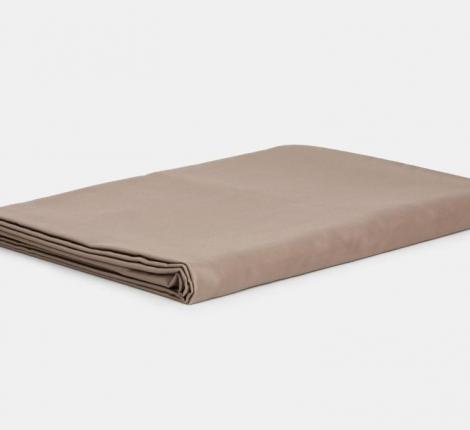 Постельное белье "NUDE PINK ALLURE GRASS" 5818050 Мако-Сатин, Евро простыня на резинке