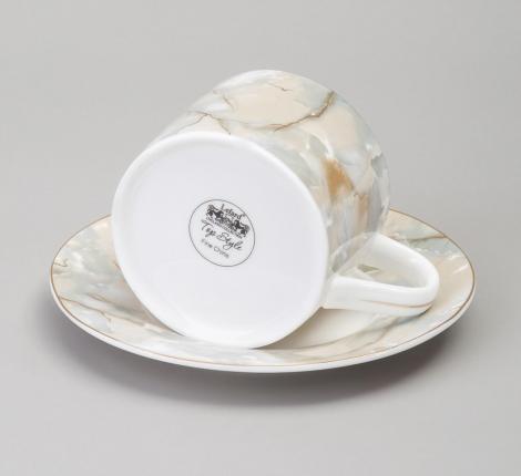 Чайный набор "TOP STYLE" 165-566 на 6 персон, 12 предметов (250 мл)