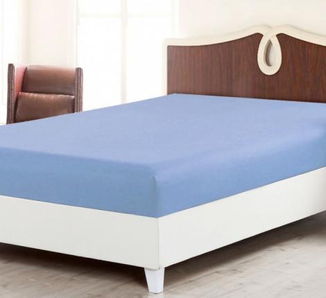 Простынь поплин на резинке (PRP-10), 90x200