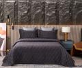 Покрывало "Sofi de Marko" Нобилис (антрацит) Велюр, 240х260