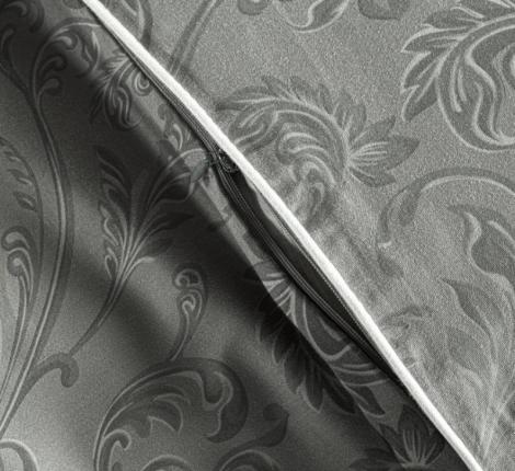 Постельное белье "DO&CO" Сатин DELUX ELLAN (зелёный), Евро