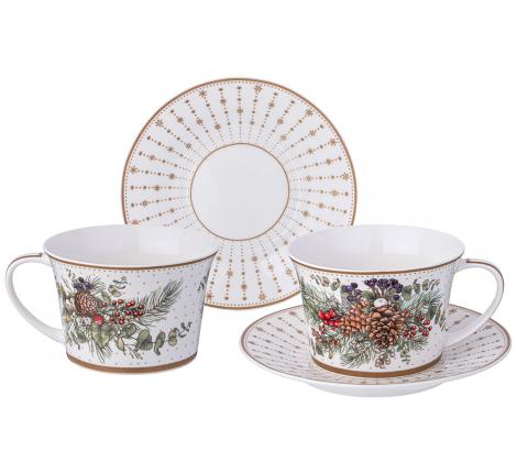 Чайный набор "CELEBRATION" 760-812 на 2 персоны, 4 предмета (250 мл)