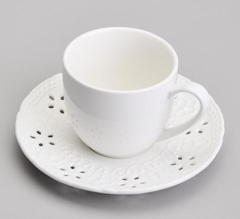 Чайный набор "STYLE" 441-062 на 6 персон, 12 предметов (220 мл)