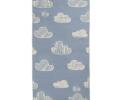Коврик детский CLOUD (голубой), 80х150