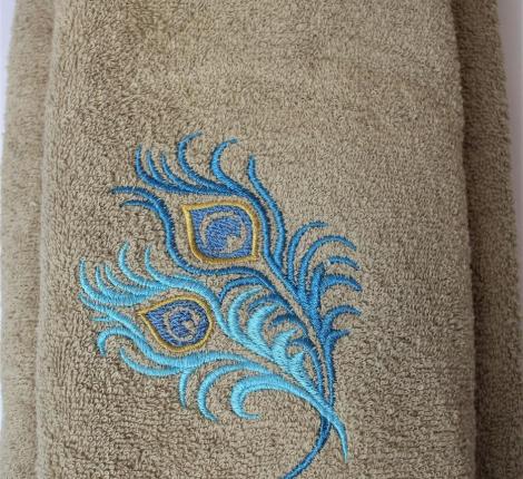 Набор махровых полотенец &quot;KARTREKS&quot; 2шт (50х90, 70х140) ROMANTIK 57.017