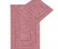Набор ковриков Arya 60x100, 50x50 Klementin (розовый)