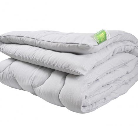 Одеяло всесезонное "Адажио-Эко" (серый), 140х205