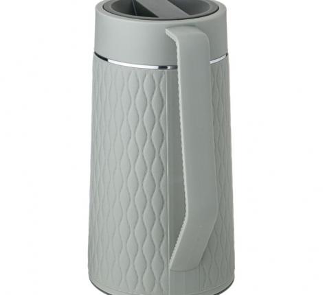 Термос "AGNESS" 734-102, 1000 мл (серый)