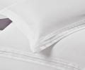 Постельное бельё Sharmes Solid "Soho" Семейный, Белый