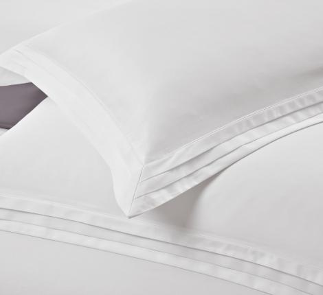 Постельное бельё Sharmes Solid "Soho" Семейный, Белый